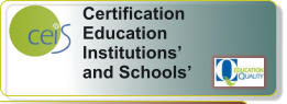 Certification Education Institutions and Schools